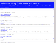 Tablet Screenshot of ambulancebillingtips.com